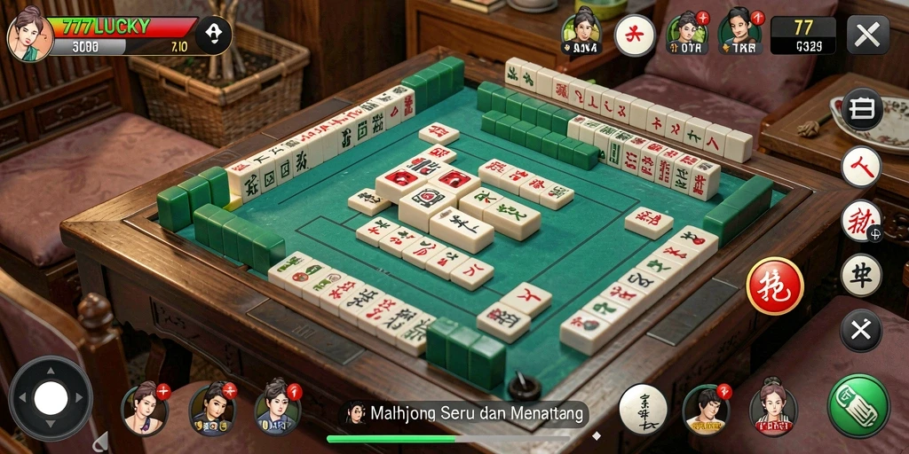 Tampilan gameplay dari 777LUCKY yang menantang dan seru.
