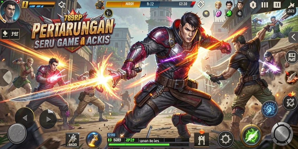 Gameplay seru dan adrenalin tinggi dalam 789RP.