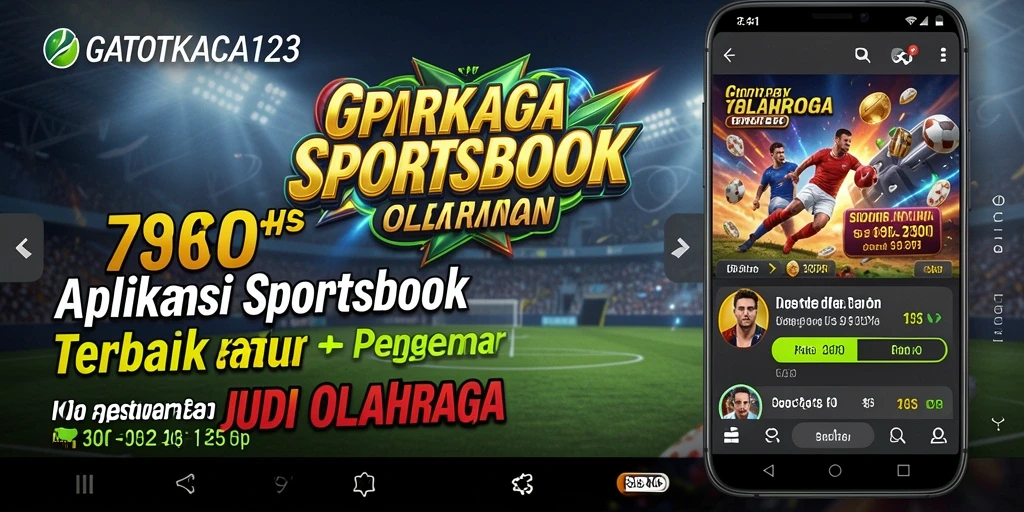 Tangkapan layar dari antarmuka GATOTKACA123 yang menampilkan fitur taruhan olahraga.