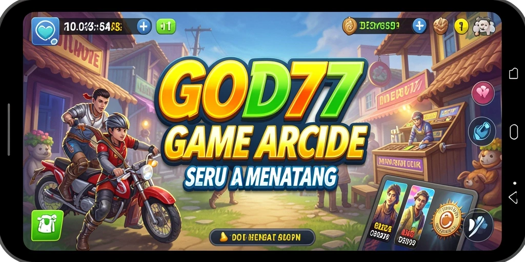 Tampilan gameplay seru dari GOD77 yang penuh tantangan dan keseruan.