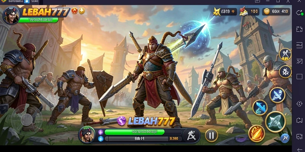 Tampilan gameplay LEBAH777 yang mendebarkan dan penuh aksi.