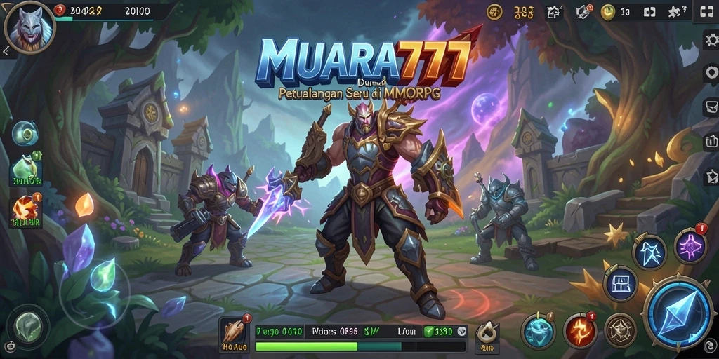Tampilan gameplay seru yang penuh petualangan di MUARA777.