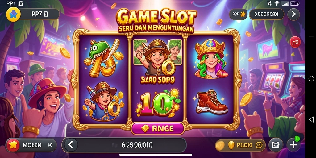 Tampilan gameplay Slot yang menarik di PP7.