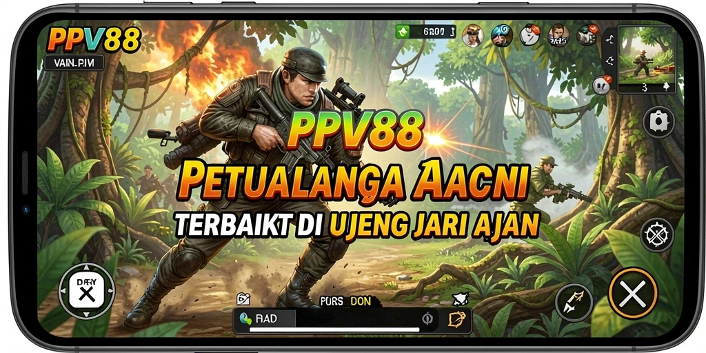 Tangkapan layar utama PPV88 menampilkan gameplay aksi yang mendebarkan.