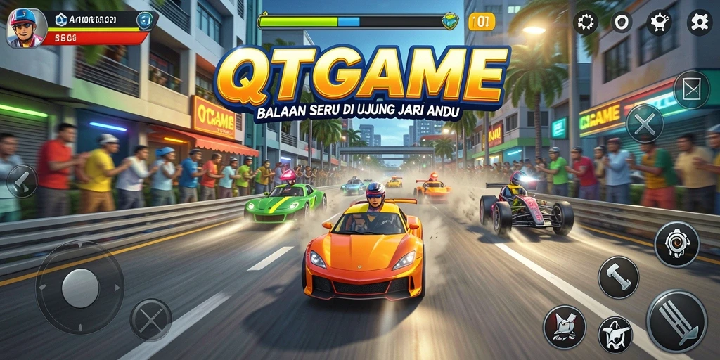 Gameplay QTGAME yang seru dan menantang