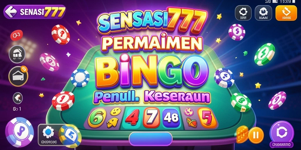 Screenshot gameplay SENSASI777 yang menampilkan keseruan bermain Bingo.