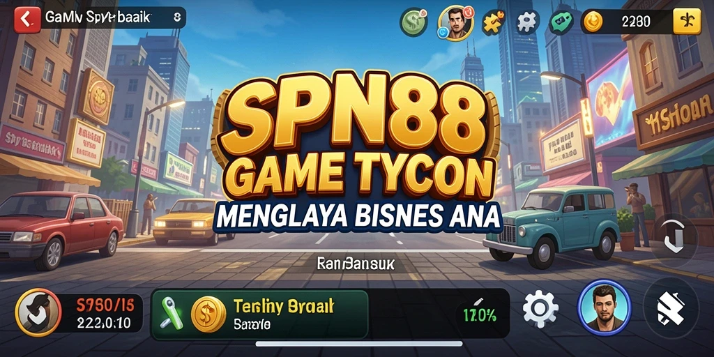 Screenshot gameplay SPN88 menampilkan manajemen bisnis Tycoon yang seru.