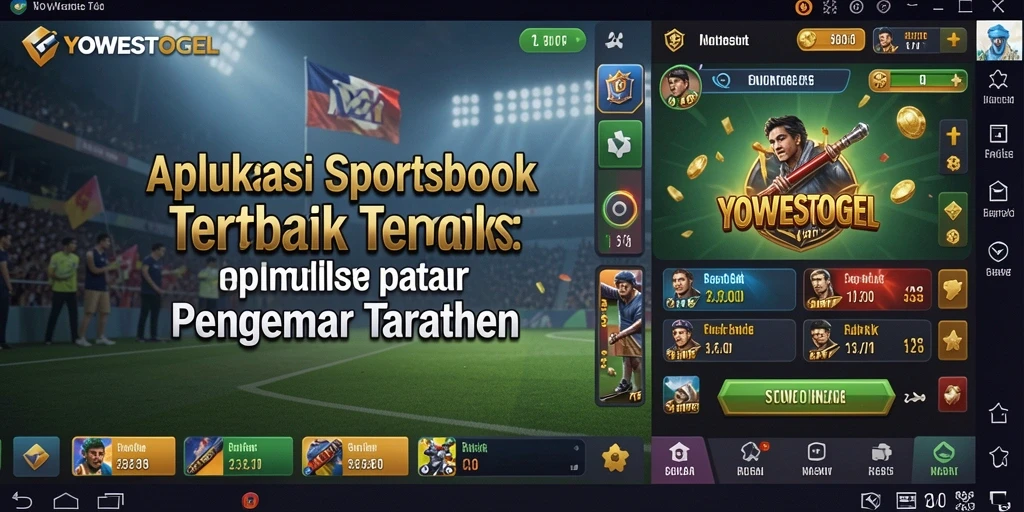Tangkapan layar YOWESTOGEL menampilkan tampilan taruhan olahraga yang menarik.